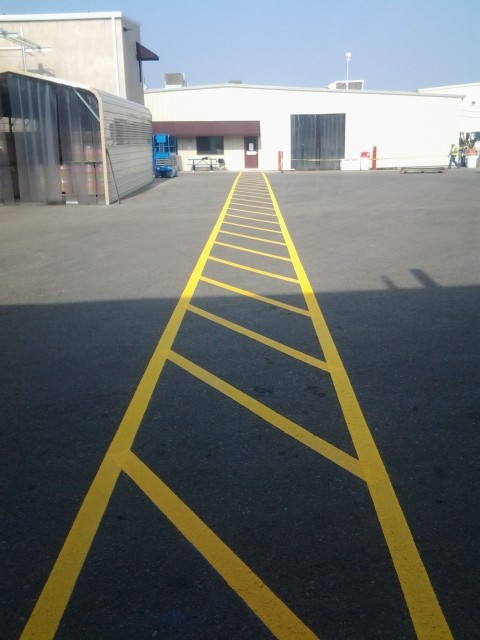 Epoxy Safety Lines Dci Flooring Industrial Seamless Floors And